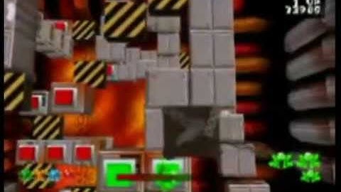 Frogger (PSX) Walkthrough Machine Zone: 4-2 Platform Madness