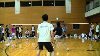 111002秋大 滋賀医戦 村本稲生vs上田平野