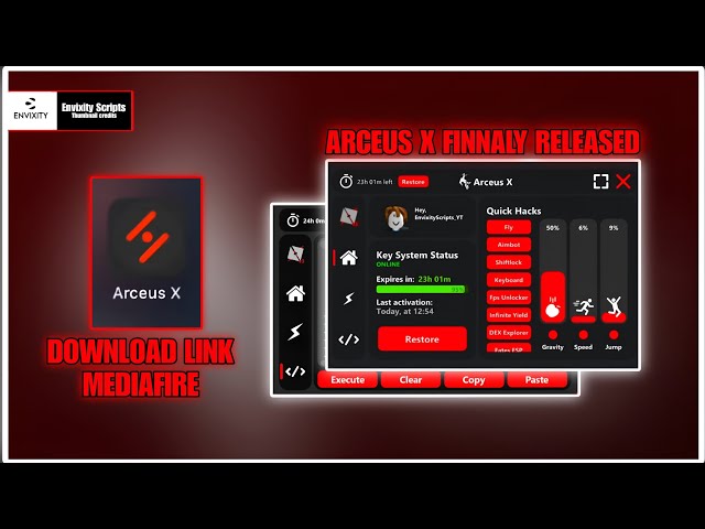 Arceus X APK Mod 2.1.6 - Download v3 Atualizado (2023) Roblox Script