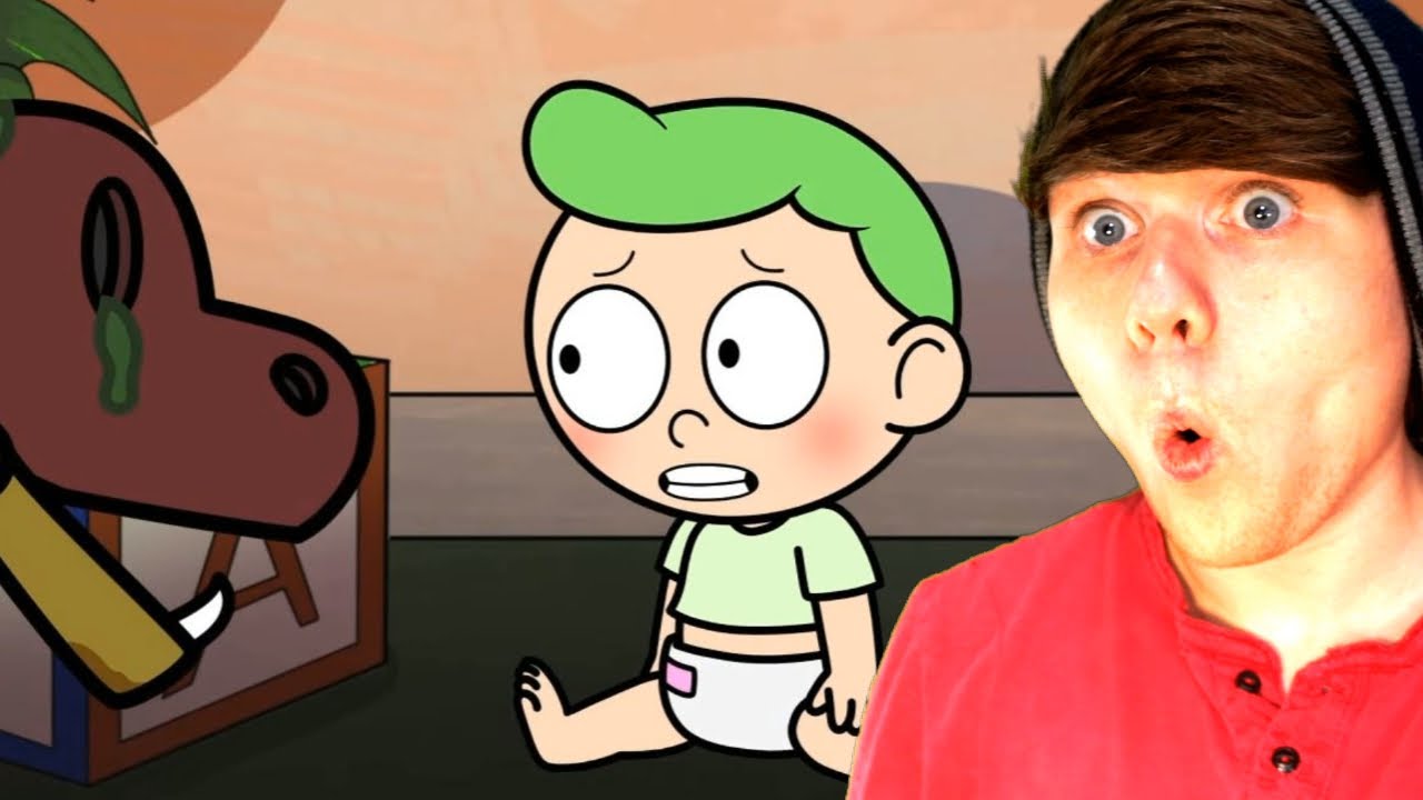 BABY LONG LEGS Wants To Be HUMAN Cartoon Animation GameToons REACTION YouTube