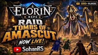 🔴1200+ ONLINE - IKOV IS BACK! ToA/PVM GRIND! Elorin RSPS + GIVEAWAYS!🔴
