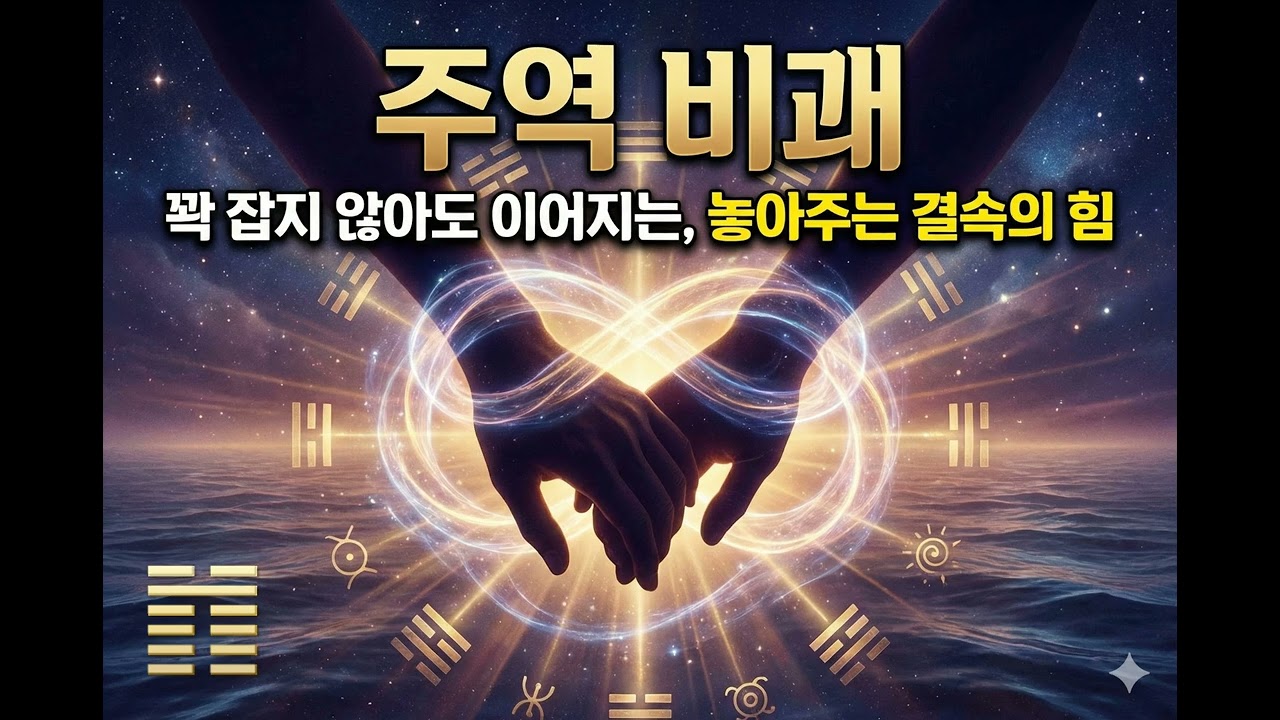 [주역 오버뷰] 억지로 붙잡지 마세요, ‘놓아주는 결속’이 만드는 진정한 연대 (비괘 比卦)