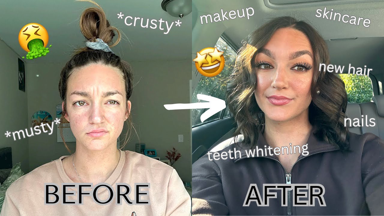 GLOW UP WITH ME FOR THE FALL!🌟 || hair, nails, skincare, makeup, teeth ...