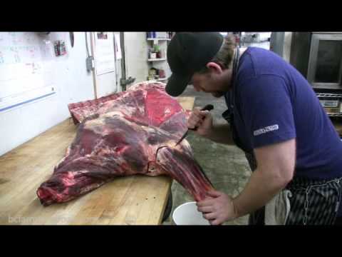How to Break Down a Side of Beef - The Village Butcher - YouTube