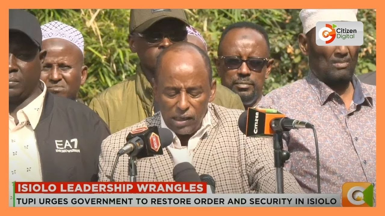 Leaders demand an end to the abductions of MCAs in Isiolo County