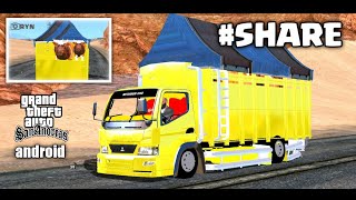 REVIEW & SHARE TRUCK CANTER BAWA SAPI GTA SA LITE ANDROID