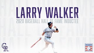 Larry Walker Hall of Fame - Home Isn't Just a Place