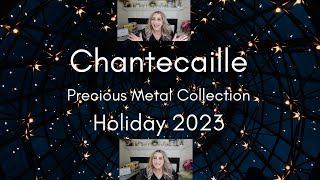 Chantecaille Precious Metal Collection Holiday 2023 | Holiday Makeup & Looks | Mature Skin Beauty
