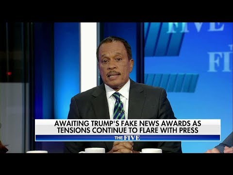 Juan Williams on Trump Fake News Awards