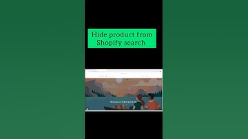 Hide product in Shopify search in 5 simple steps #shopifytutorials #shopify