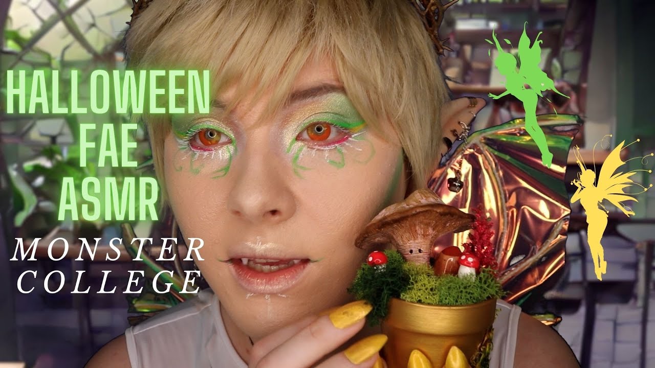 Halloween Fae ASMR | Professor Meet and Greet at Monster College 🎃👻🧚‍♀️