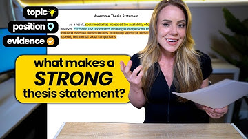 3-Step Method For Crafting a STRONG Thesis Statement | Strong Thesis = Strong Essay