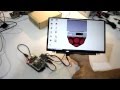 Multi-touch 14" LCD panel - test with RaspberryPi