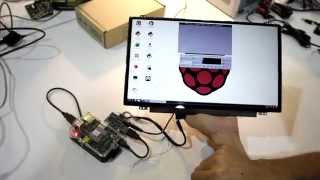 Multi-touch 14" LCD panel - test with RaspberryPi screenshot 4