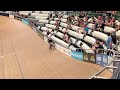 Matthew Glaetzer Sprint Qualifying. Australian Championships Brisbane 2022. Time 9.630 seconds.