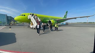 Перелет Мирный - Новосибирск / А\К S7 airlines / A320neo