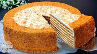 Medovik🍯It's just GREAT!😍💯Try this recipe too! Exquisite Honey Cake! Yum - yum!😋🍰