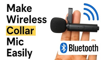 How to make Wireless Collar Mic easily | make mic with old Earphone | priyanshu experiments