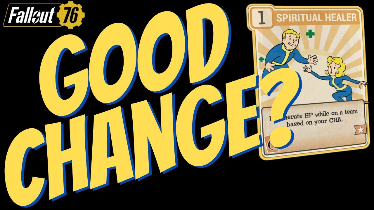 Fallout 76 PTS - How Good Is The Upcoming Change To Spiritual Healer?