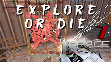 Explore or Die Space Engineers Survival Challenge Escape from Pertam Session 5 letsplay modded