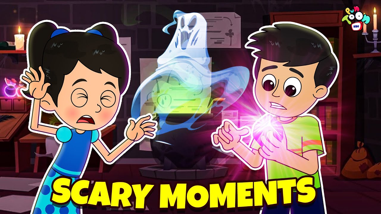 Gattu Chinki’s Scary Moments | Animated Stories | English Cartoon | Moral Stories | PunToon Kids