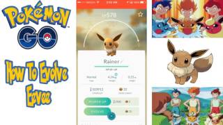 Pokemon Go: HOW TO EVOLVE EEVEE! (Name Trick)