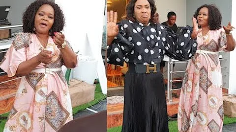 Check Out Faithia Balogun,Bimbo Oshin &Yomi Fash Lanso Funny Dance Moves At Zanzee' New Mansion