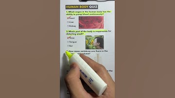 human body quiz | Can you get 5/5 ? #quiztime #quiz