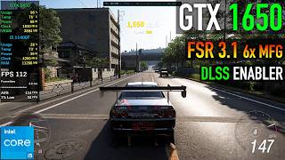 GTX 1650 - Forza Horizon 6 - FSR 3.1 6x Multi Frame Generation MOD