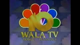 WALA (NBC, Now Fox) Station ID 1992