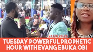 Tuesday powerful prophetic hour with Evang Ebuka Obi #zionprayermovementoutreachlive 