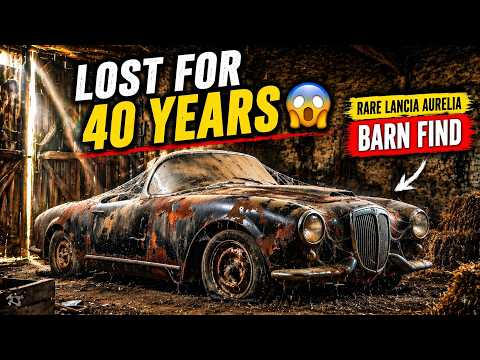 Video RARE Lancia Aurelia Barn Find – Rescue or Total Loss?