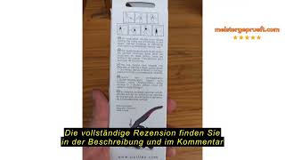 Produktbewertung Pulltex Korkenzieher, Doppelhebel clickcut Monza grau