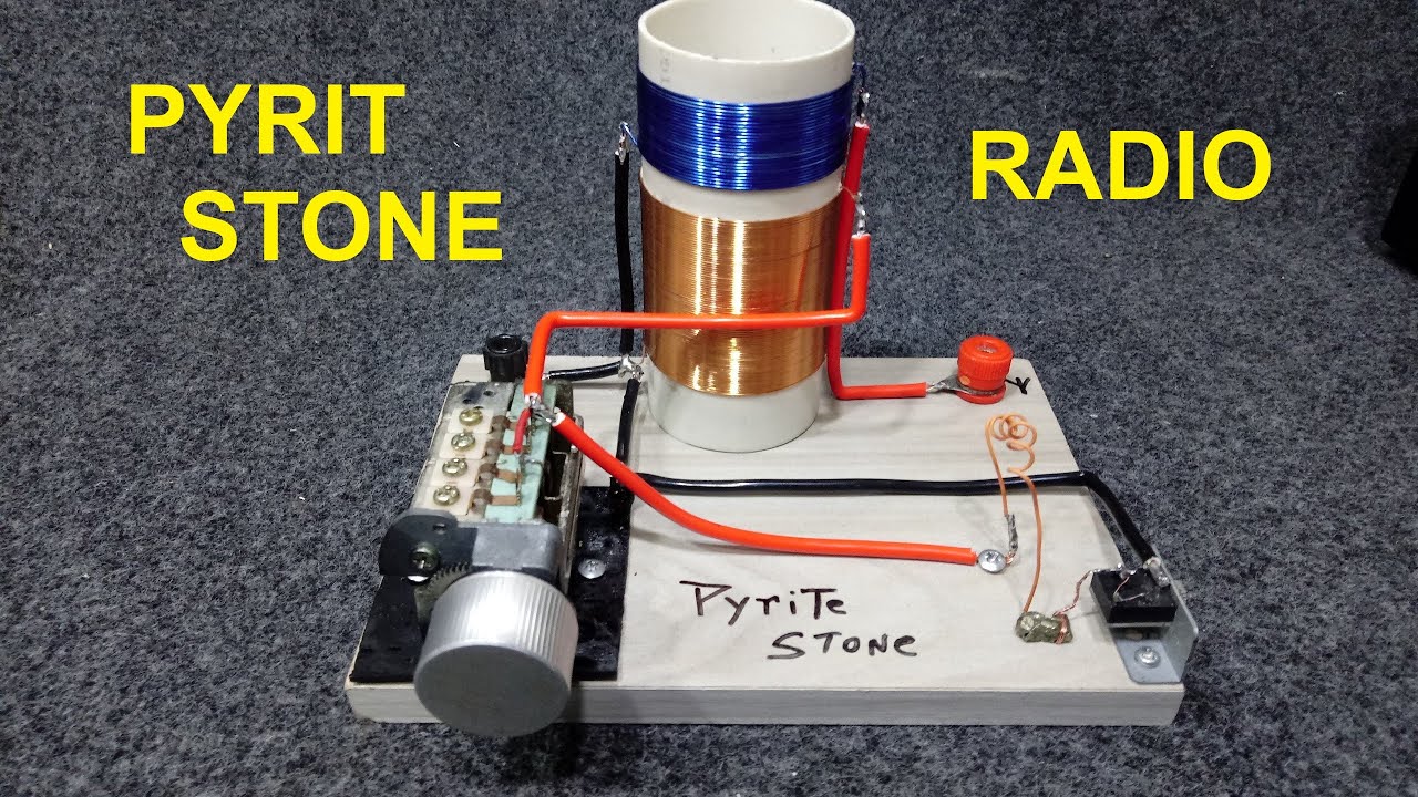 Радио с пиритовым камнем (Золото дураков)
