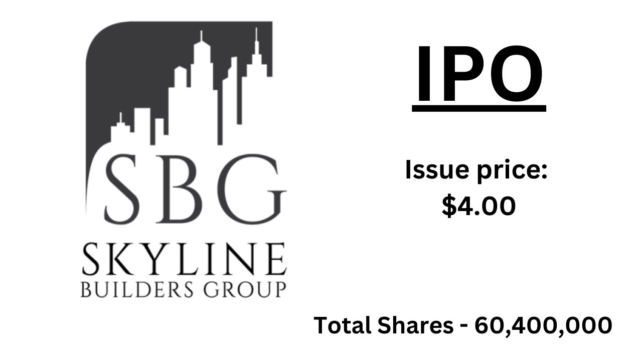 Skyline Builders Group Holding | SKBL IPO | Detailed Review & Analysis ...