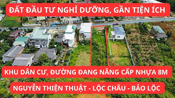 (ĐÃ BÁN) Đất Bảo Lộc 500m2, 200m2 thổ cư, view đẹp gần tiện ích, đường đang nâng cấp 8m ở Lộc Châu