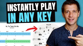 How to Play Songs In ANY Key (Transposing Secrets)