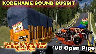 KODENAME SOUND ENGGINE V8 OPEN PIPE  | DI AWAL TARIKAN HALUS DI AKHIR OPEN PIPE