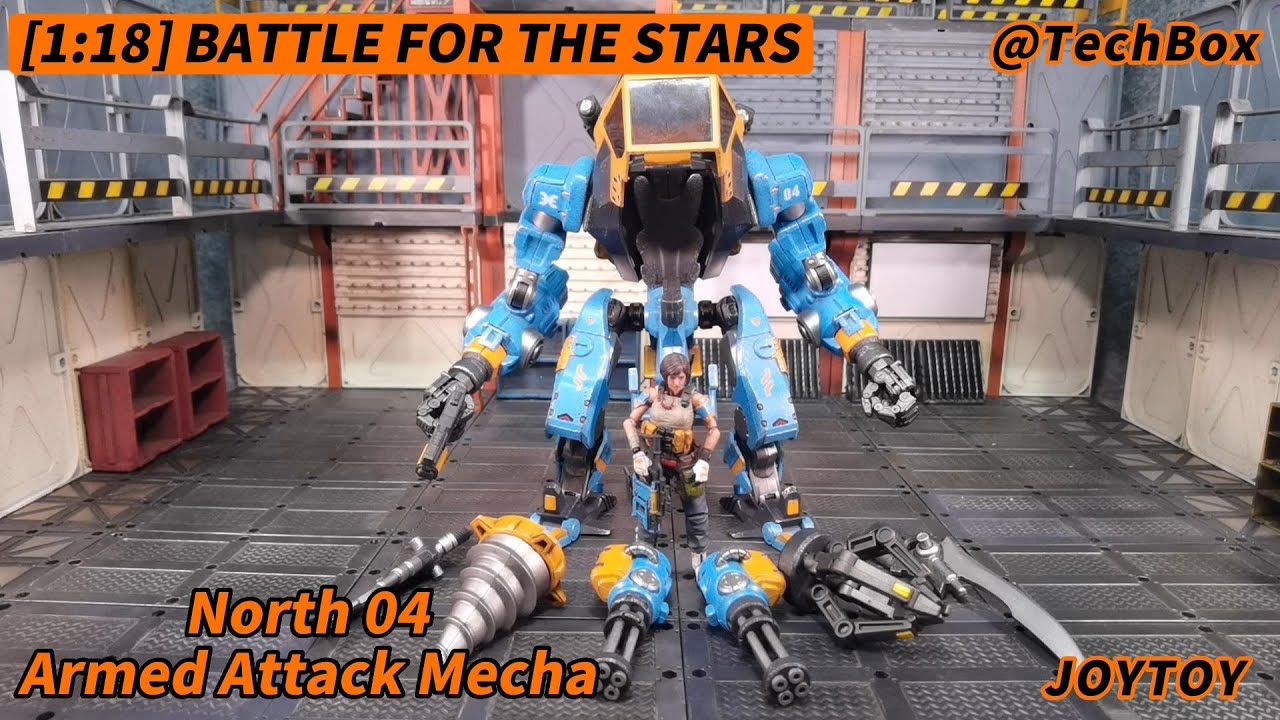 Joytoy Battle For The Stars, North 04 Armed Attack Mecha, 1/18