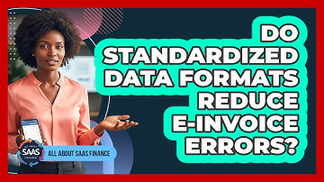 Do Standardized Data Formats Reduce E-invoice Errors?