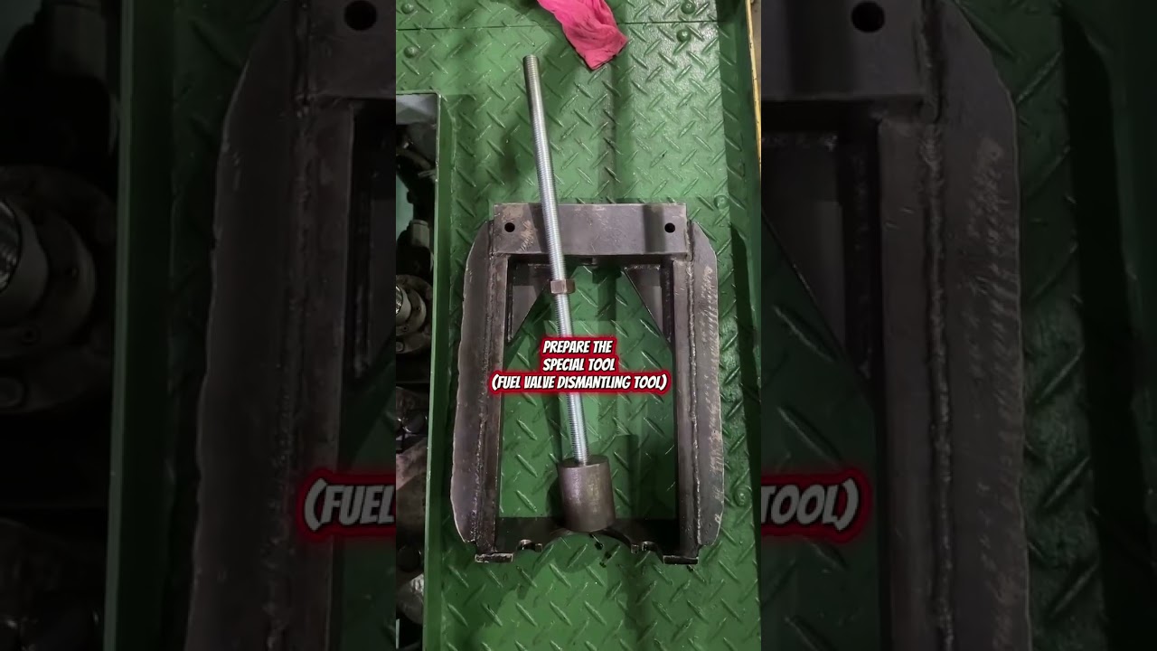 Replacing MAN B&W 6S60 ME-C Fuel injector valve 