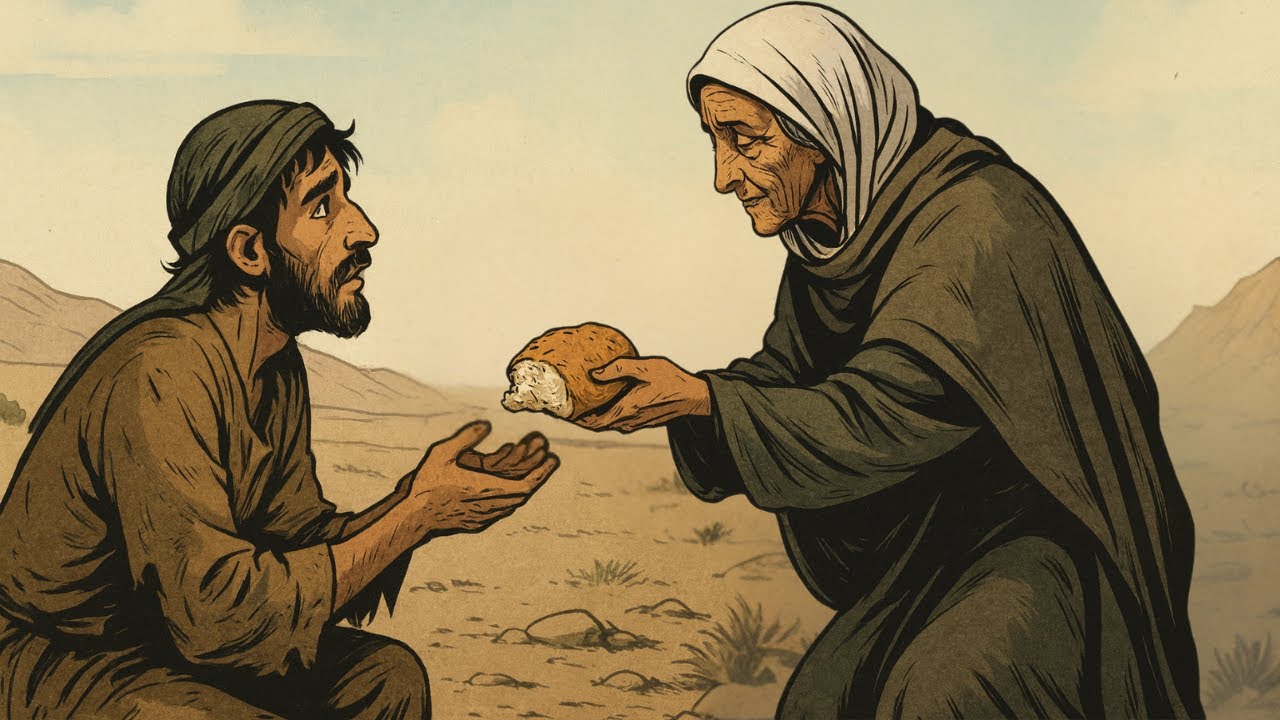 قصة المرأة العجوز التي أعطت كسرة خبز… فكافأها الله بكرامة عظيمة | قصة ستغير حياتك
