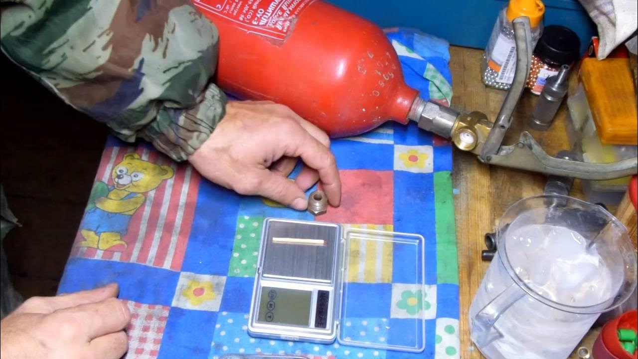 Многоразовый 12 гр СО2 баллончик - YouTube