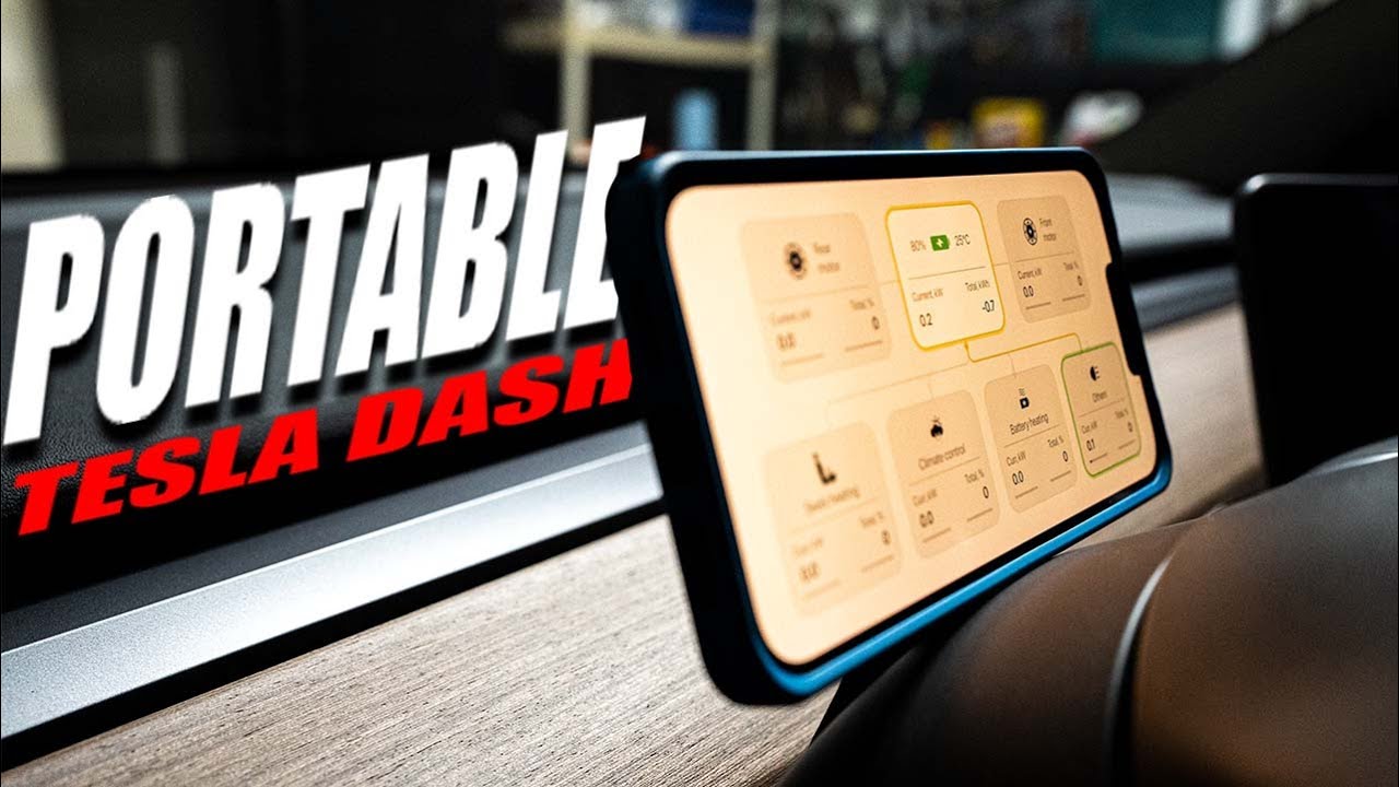 Teslogic the portable dashboard on your smartphone for Tesla Model 3 and  Model Y