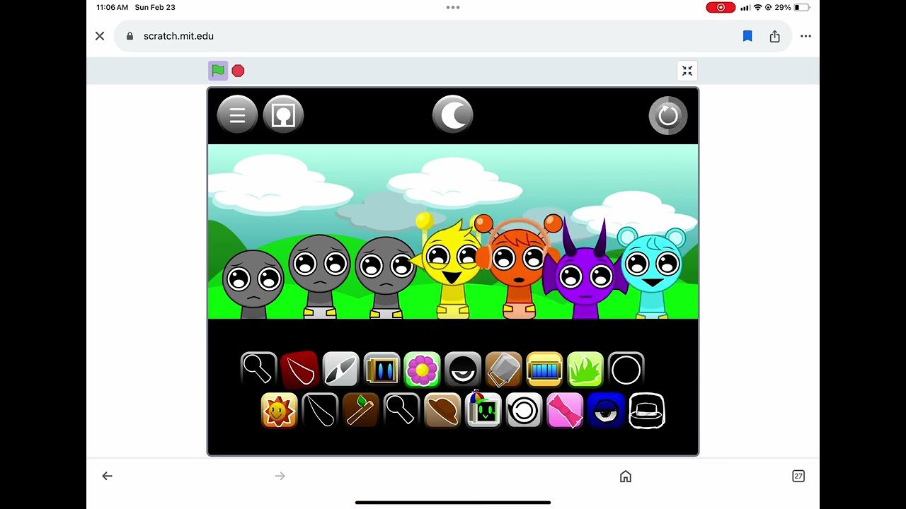 Sprunki baby's horror mode?