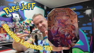 Slashing Legends Tin Opening - Pokejeff Nederlands