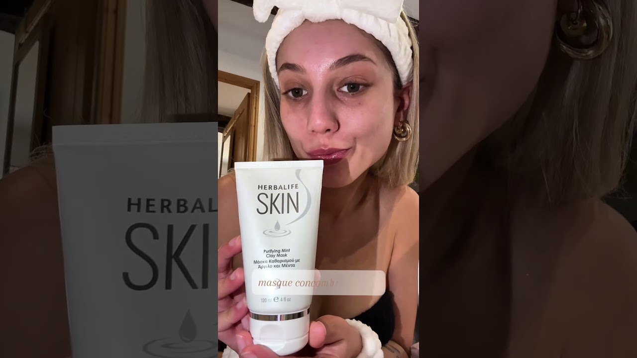 PART1✨ clairement... conquise par la nouvelle gamme skincare @herbalife 🌿