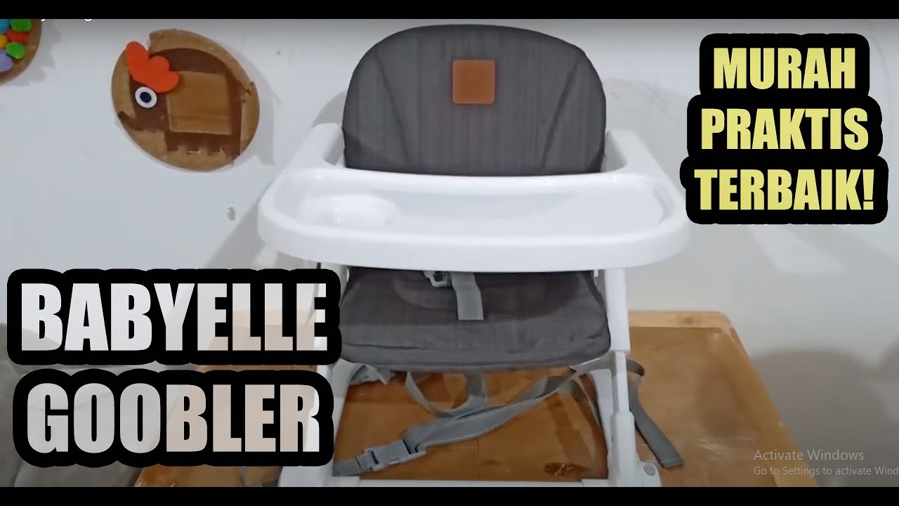 Baby elle goobler review l booster seat terbaik - YouTube