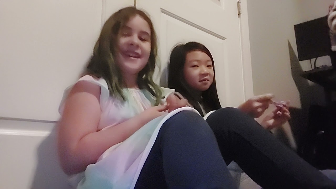 Remy's 8th birthday (playing in  the den with slime)