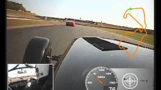 Caterham R300 race car onboard